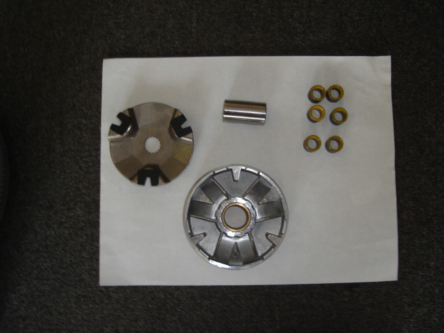 49.5cc Clutch and Variator Assembly